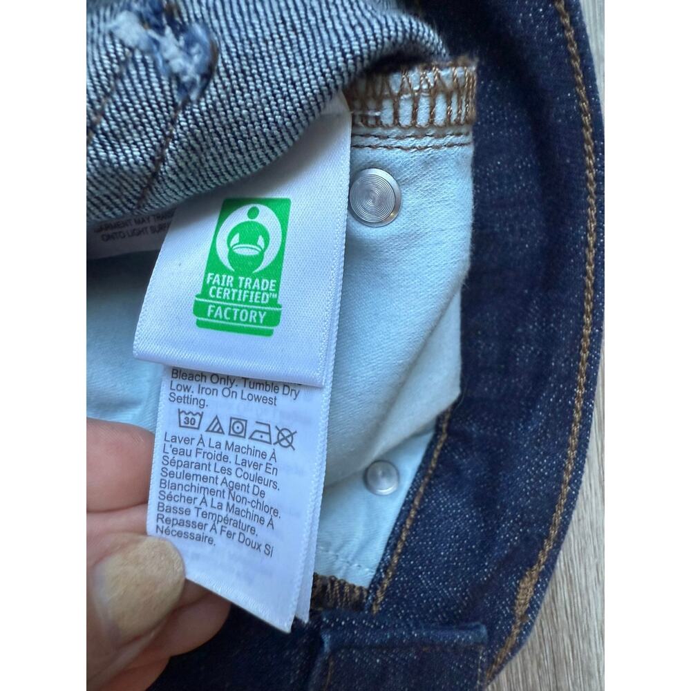 J. Crew 9" Demi Boot Crop Denim Jeans, women's size 24 - Picture 7 of 7